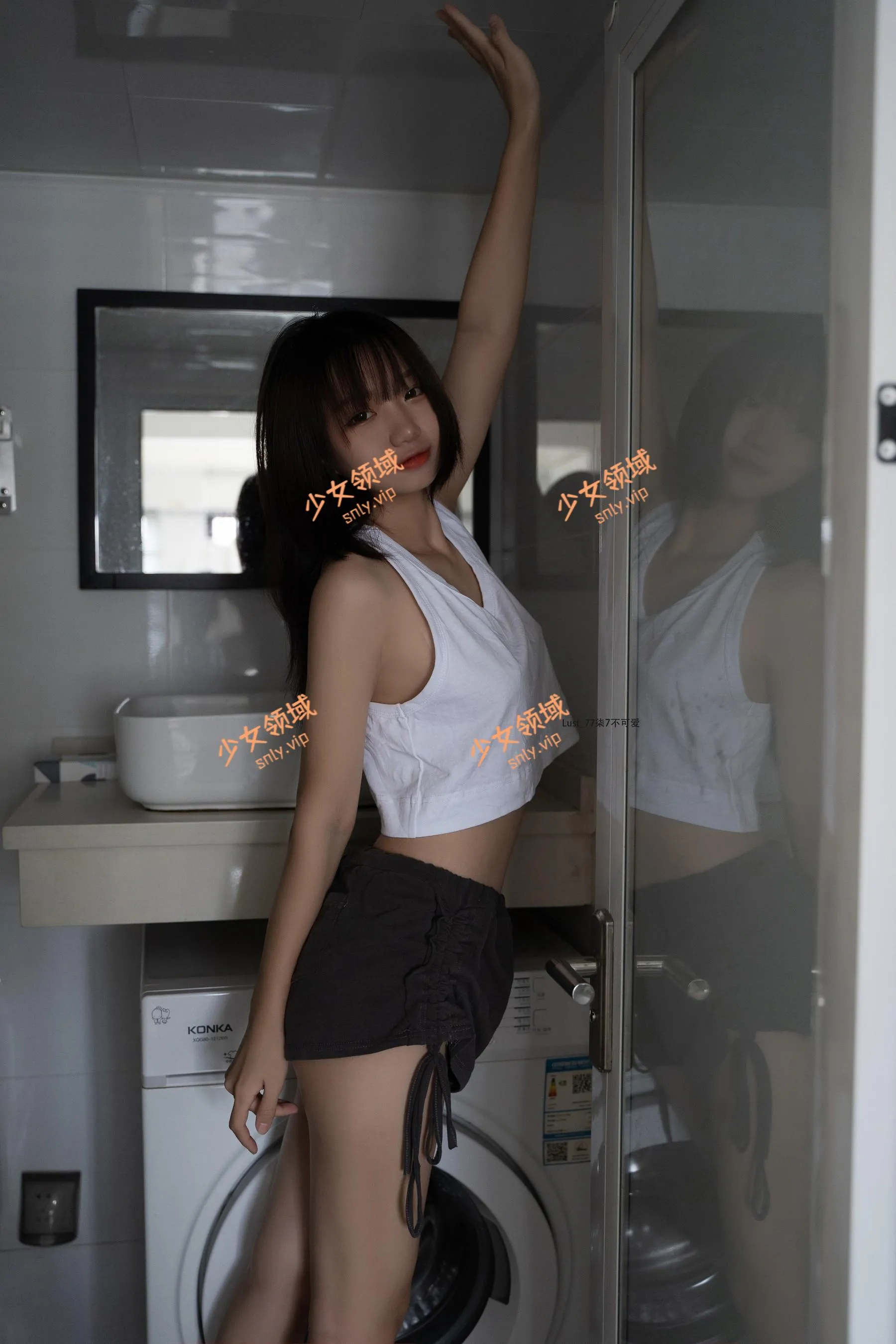 柒柒要乖哦 – NO.30 初恋背心 [70P]插图8